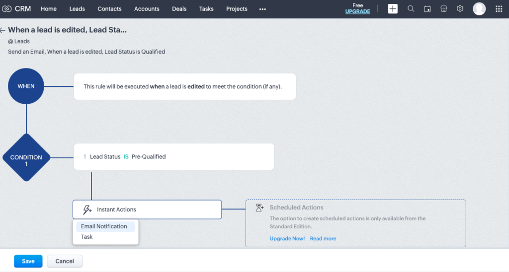 How to send email campaign- Scheduled Actions