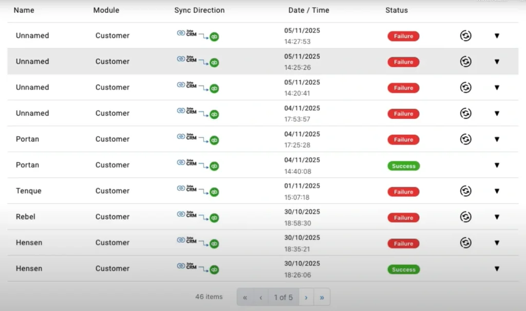 zoho-crm-quickbooks-sync-audit-log-failed-records